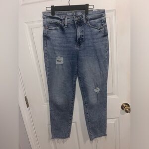 Old Navy Extra Stretch OG Straight Secret Smooth Pockets 10 Short Jeans